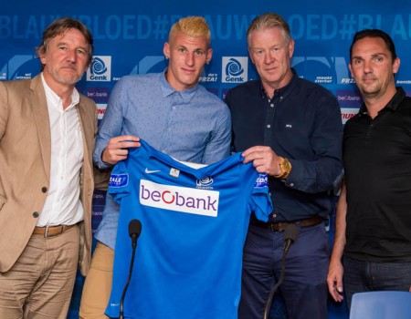 Présentation officielle de Sébastien Dewaest au KRC Genk